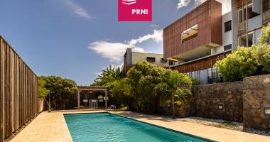 piton saint-leu : spacieux appartement t3 avec jardin dans résidence avec piscine