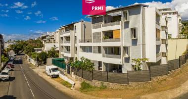 saint-denis/montgaillard : appartement t2 avec jardin et varangue