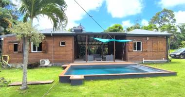 location maison meublÉe avec piscine petit bourg